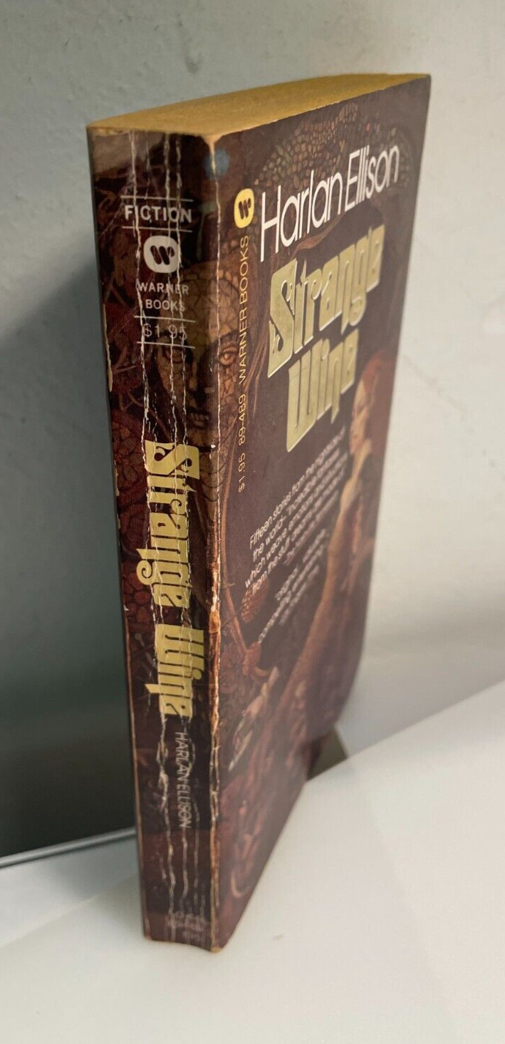 Strange Wine by Harlan Ellison Warner Books Paperback 1st Printing 1979