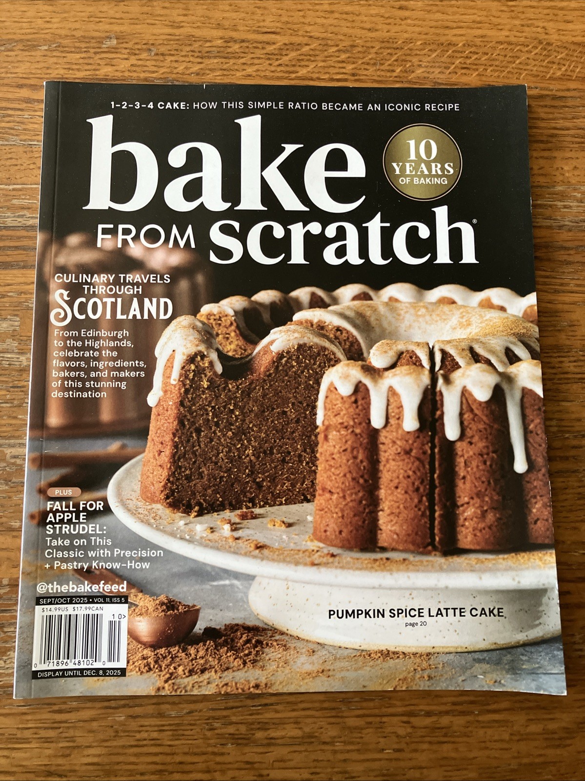 BAKE FROM SCRATCH MAGAZINE SEPT OCT 2025 CULINARY TRAVELS THROUGH SCOTLAND
