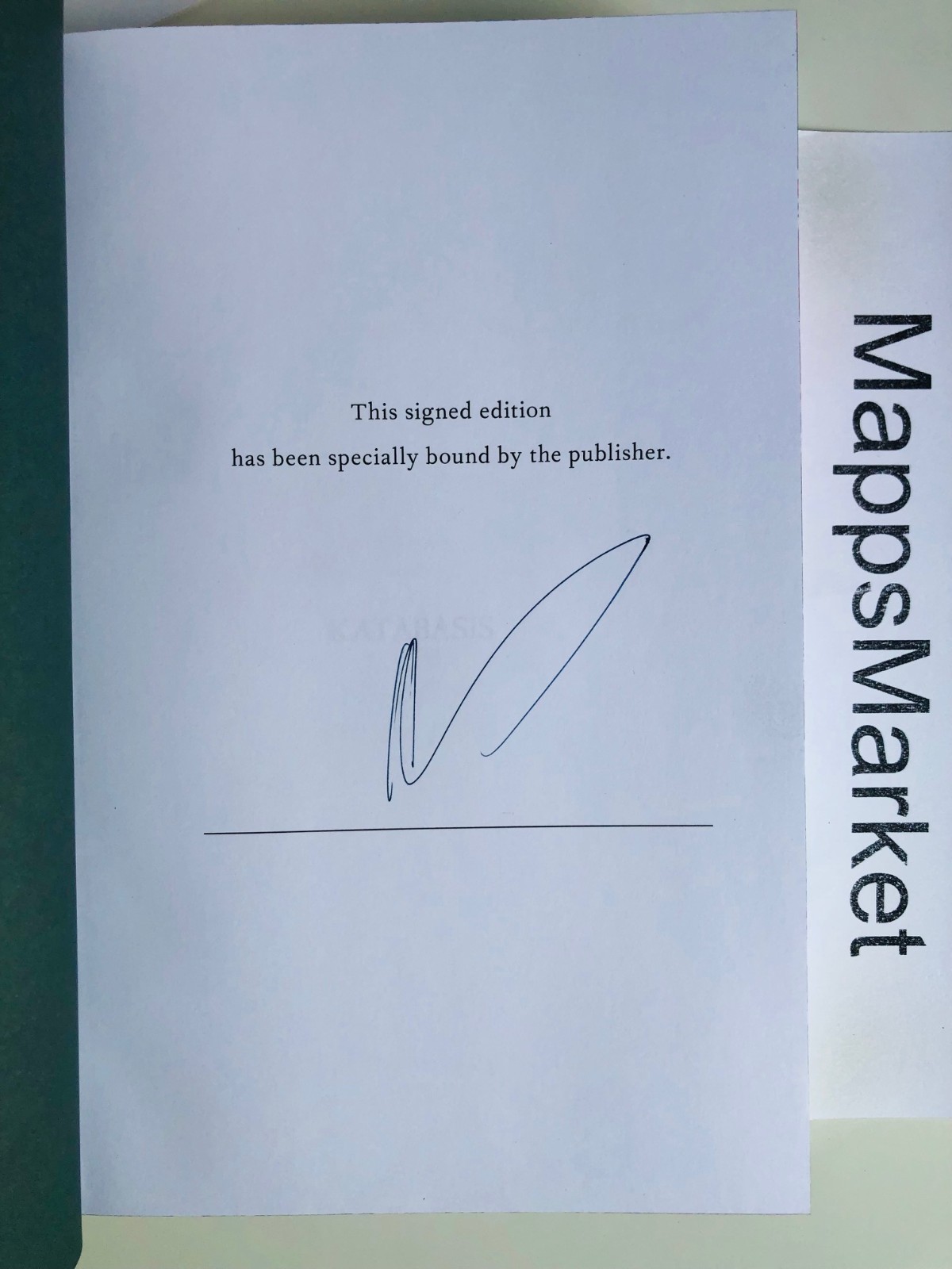 SIGNED Katabasis (Deluxe Limited Edition) by R.F. Kuang 1/1 (2025, HC) Stenciled