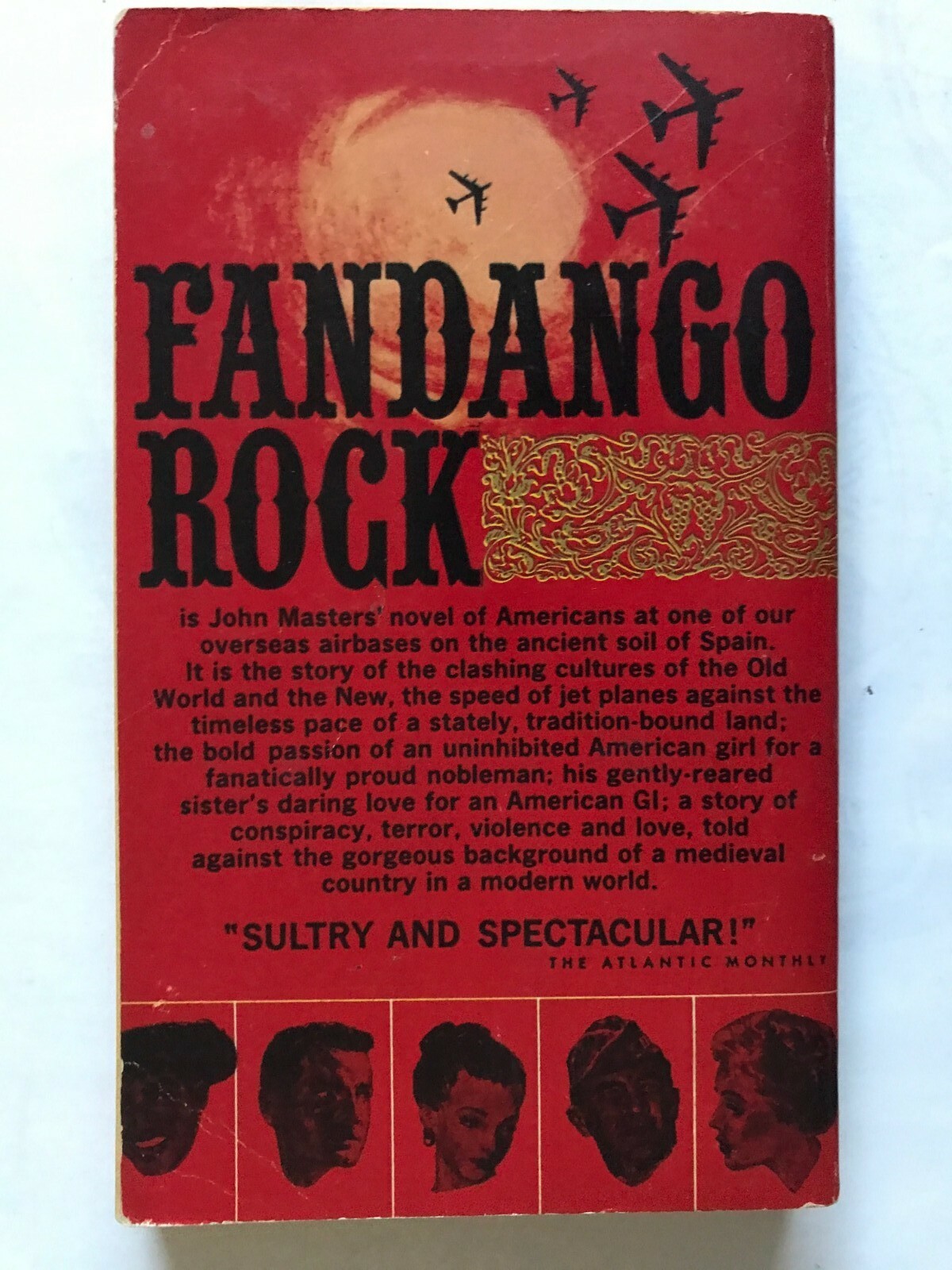 FANDANGO ROCK by John Masters Paperback, 310 Pages, Published by Bantam Books 19