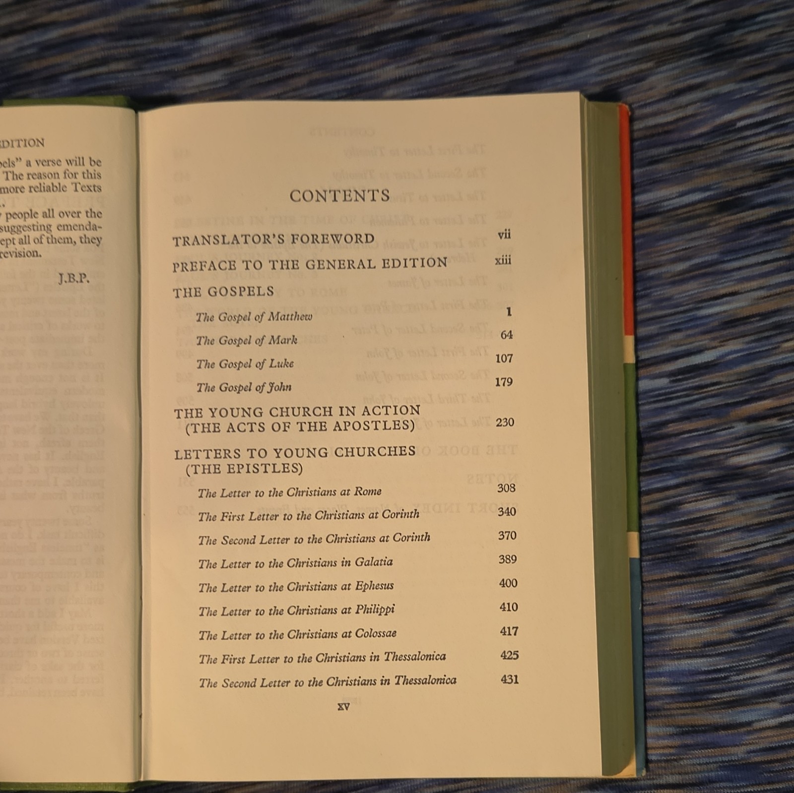 j b phillips the new testament in modern english hc dj geoffrey bles 1964 rp