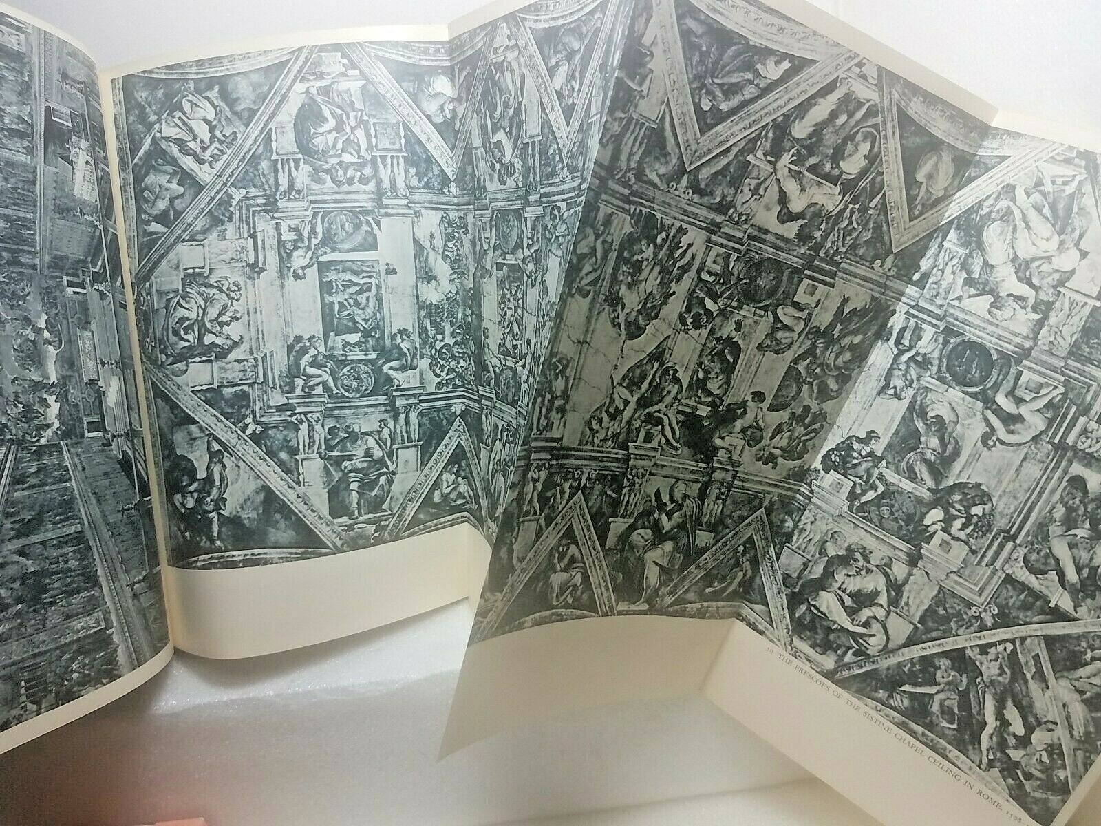 Michelangelo~Paintings•Sculptures•Architecture~Hardcover Art-book~1964~262 Pages