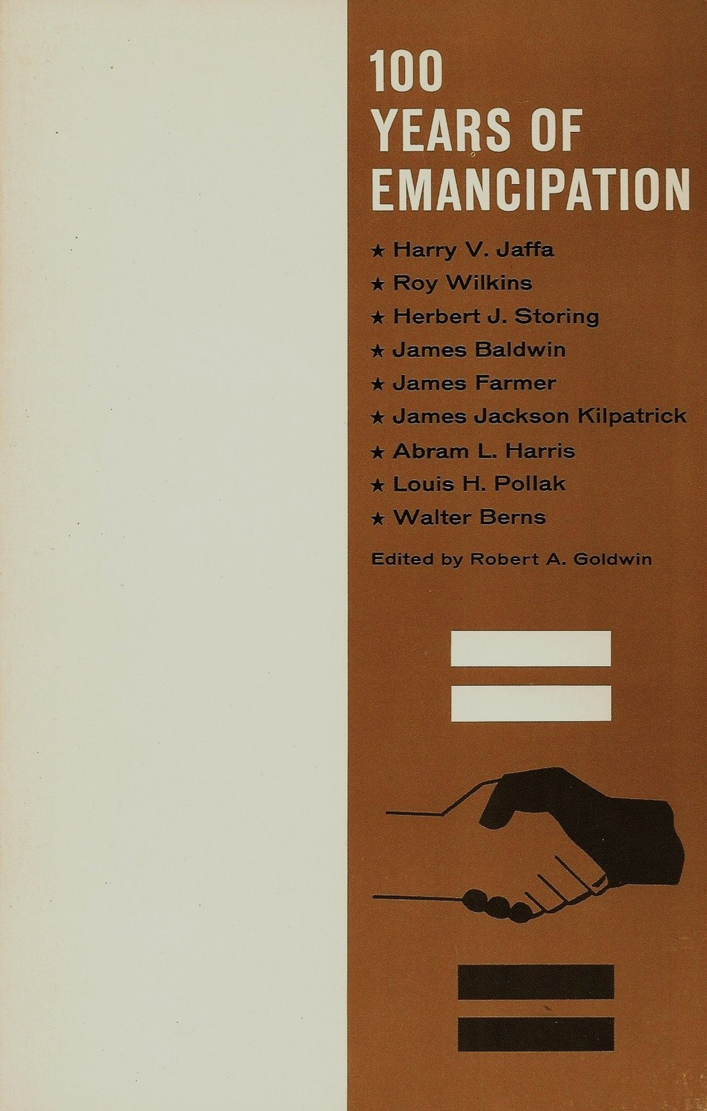 100 Years of emancipation, (Rand McNally public affairs series)