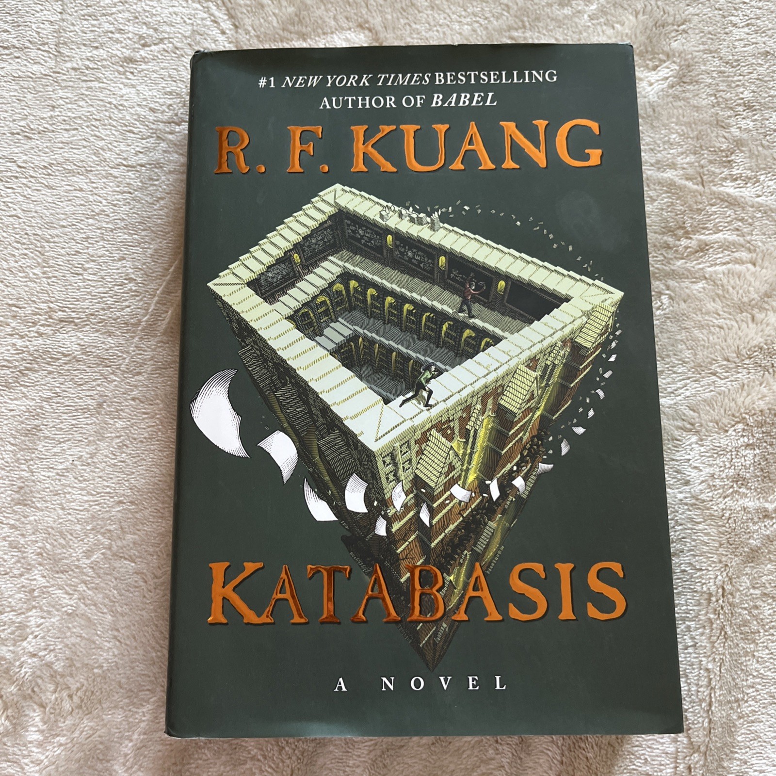 Katabasis by R.F. Kuang HC DELUXE LTD ED 1st/1st Sprayed Edges 2025 Novel
