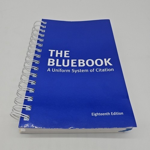 The Bluebook: A Uniform System of Citation by Harvard Law Review (Spiral-bound)