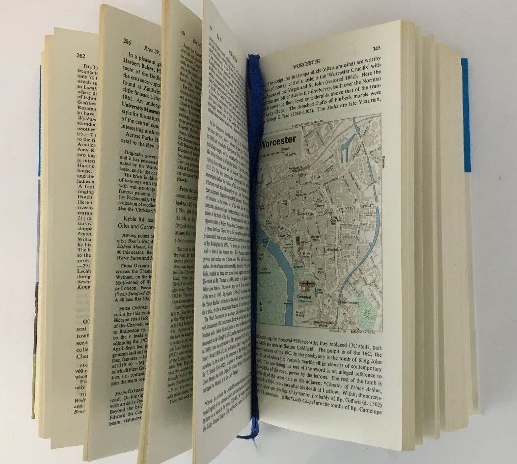 Blue Guide England Ernest Benn London Hardback 720 Pages Travel Guide