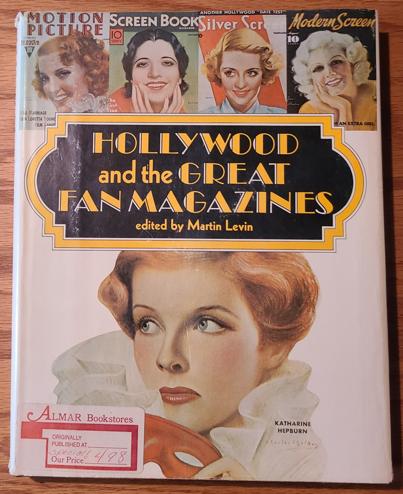 ​Hollywood and the Great Fan Magazines Martin Levin 1970 Vintage Hardcover Book