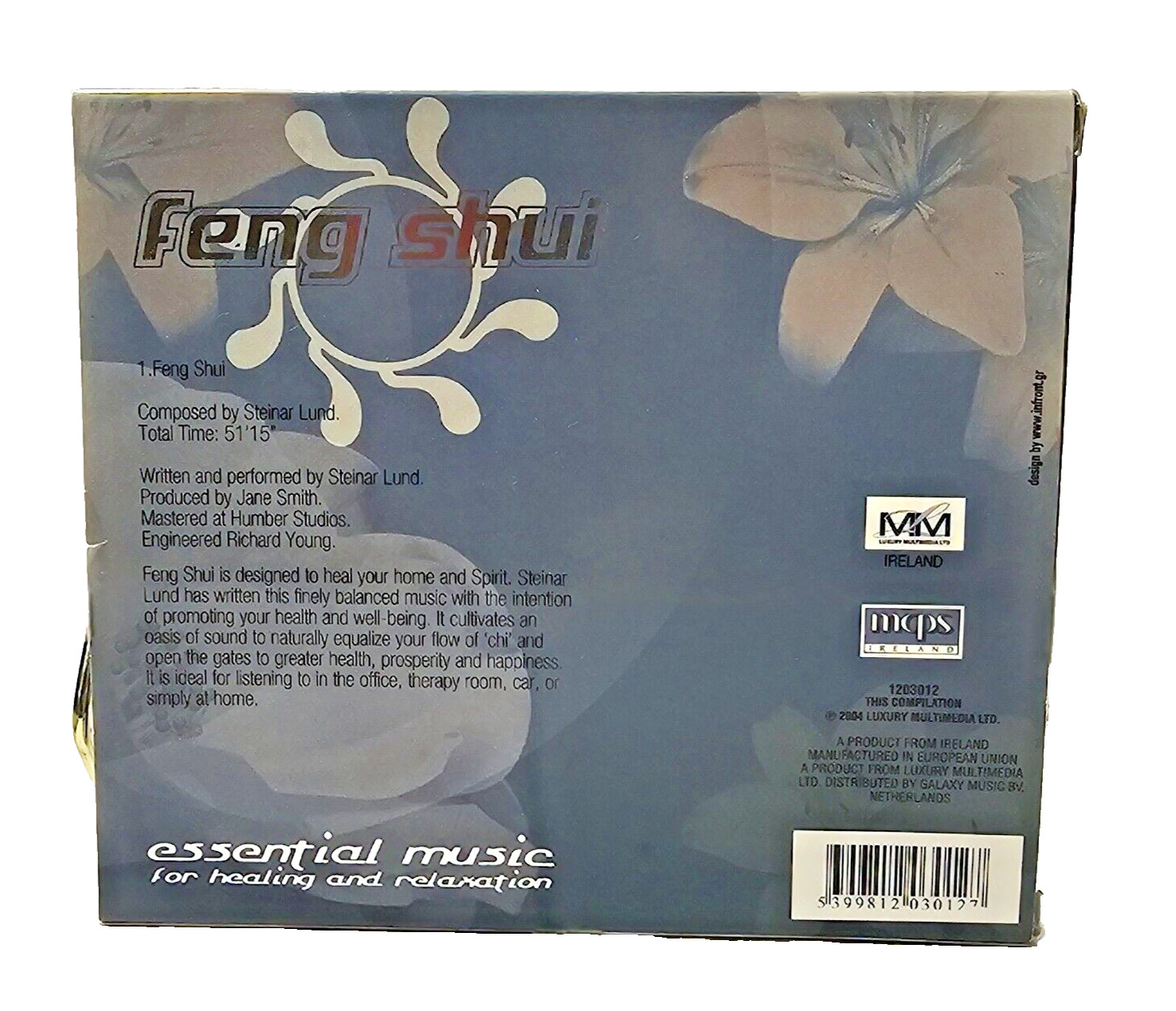The Little Book of Feng Shui by J. M. Sertori Book and CD Set