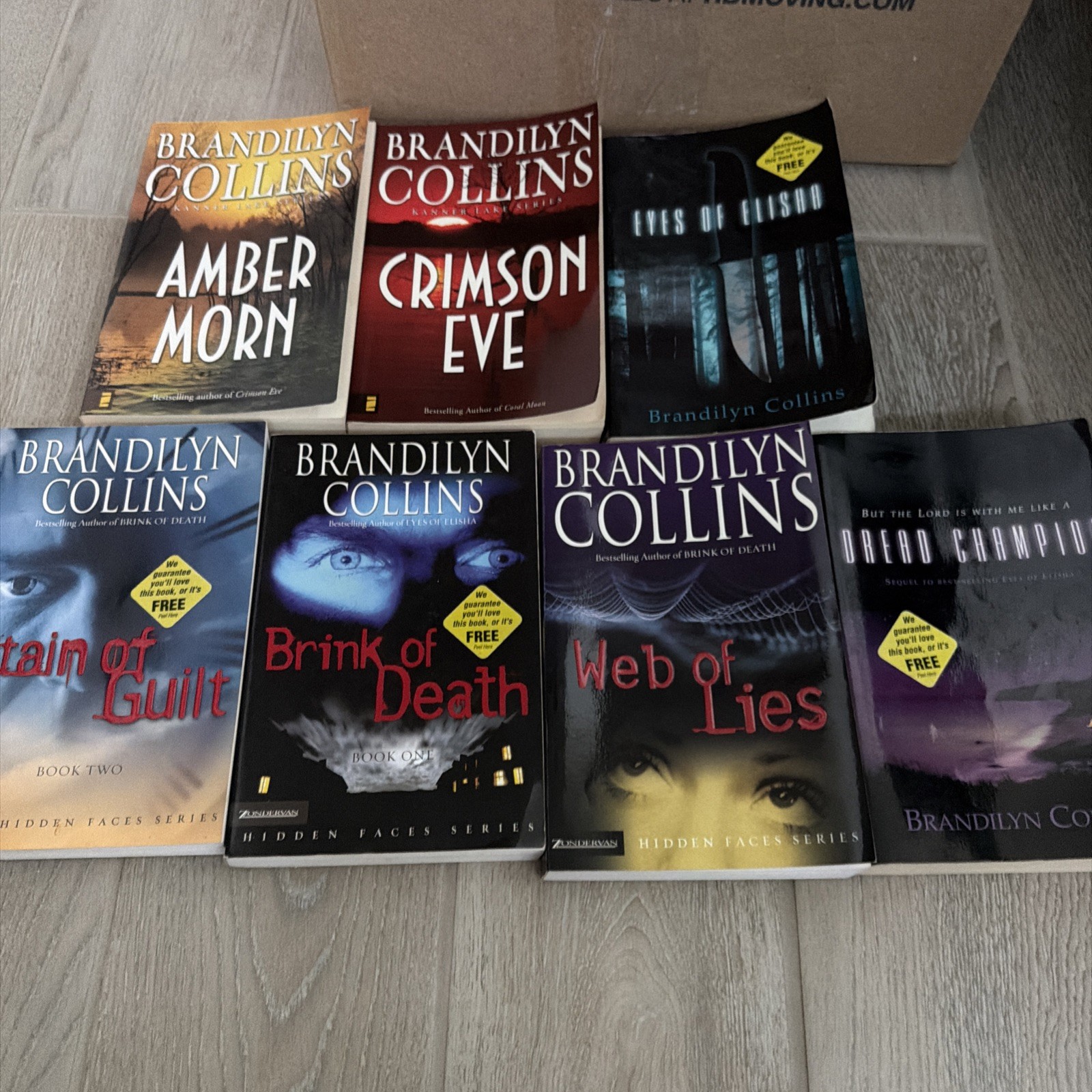 Lot of 7 Brandilynn Collins Stand Alone Paperbacks Very Good