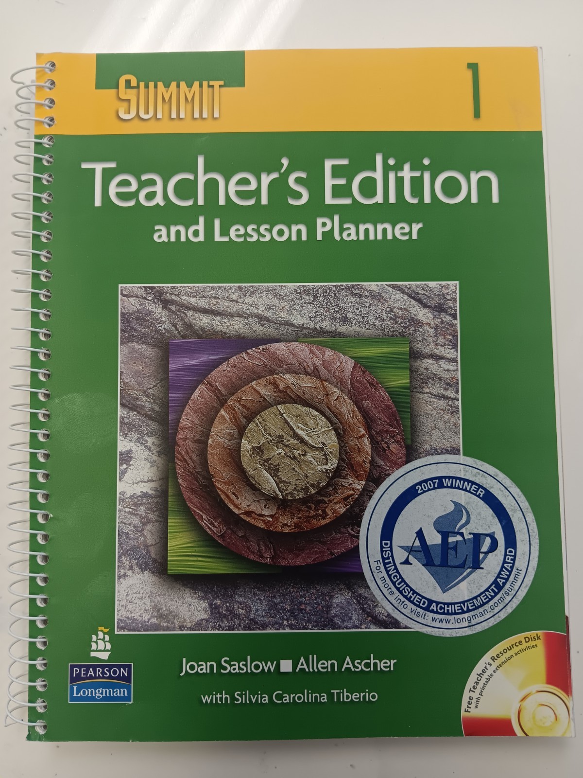 Summit 1 Teacher’s Edition and Lesson Planner With CD Joan Saslow Allen Ascher