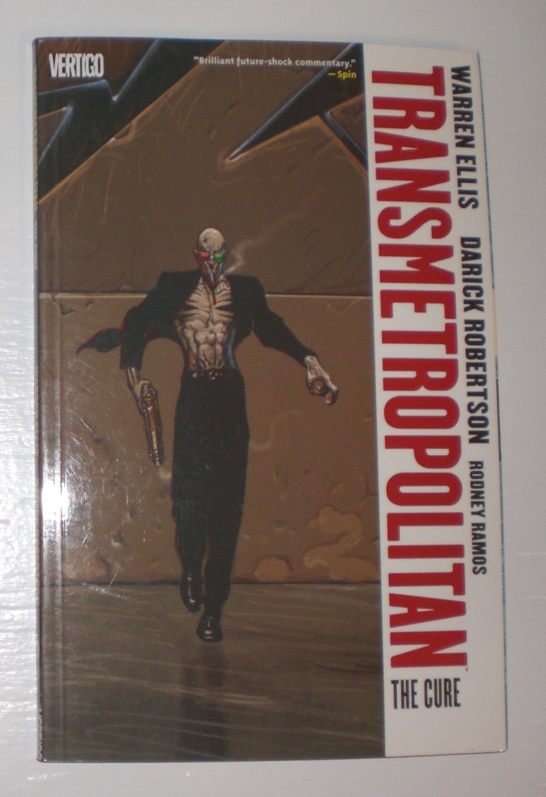 2011 Transmetropolitan 9 The Cure by Warren Ellis Graphic Novel paperback book