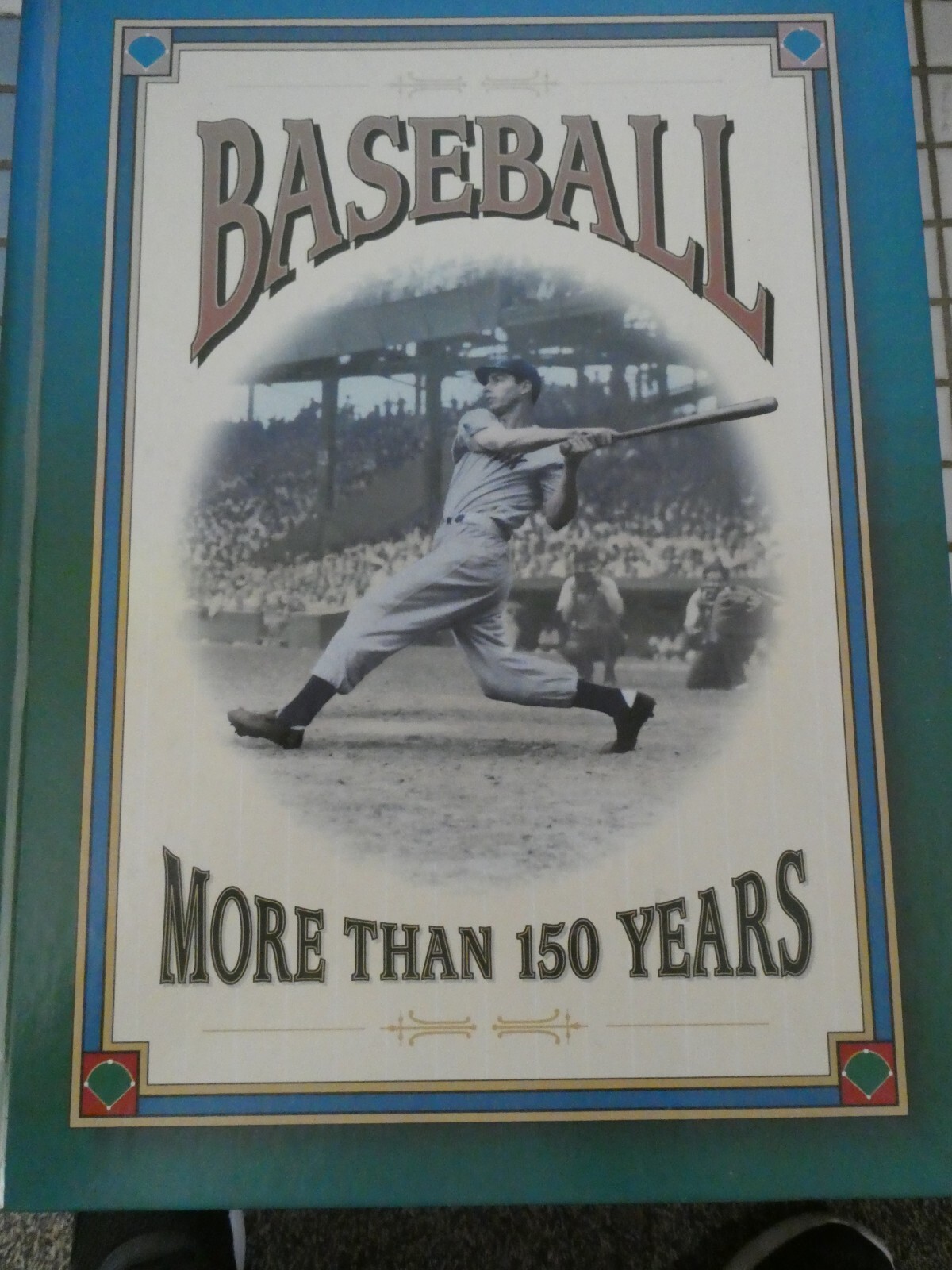 BASEBALL MORE THAN 150 YEARS H/C ILLUSTRATED 1ST EDITION PUB 1997 582 PAGES