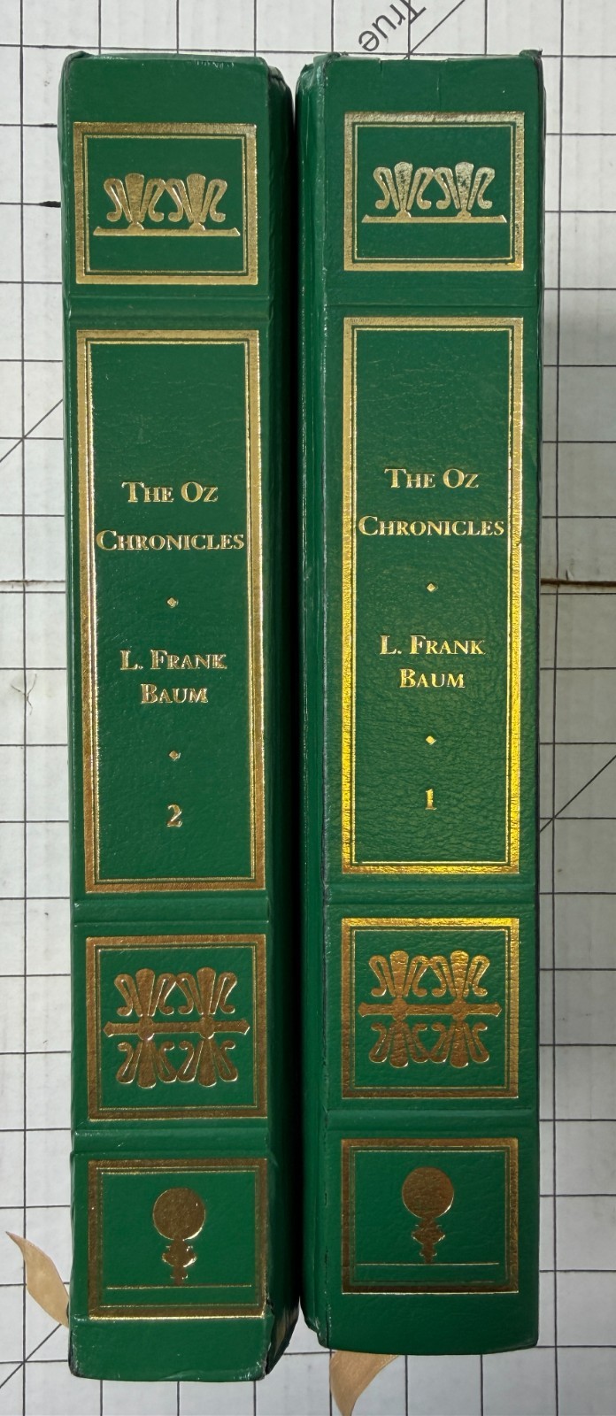 The Oz Chronicles Volume 1 & 2 by L. Frank Baum 2003, Hardcover Ships Fast
