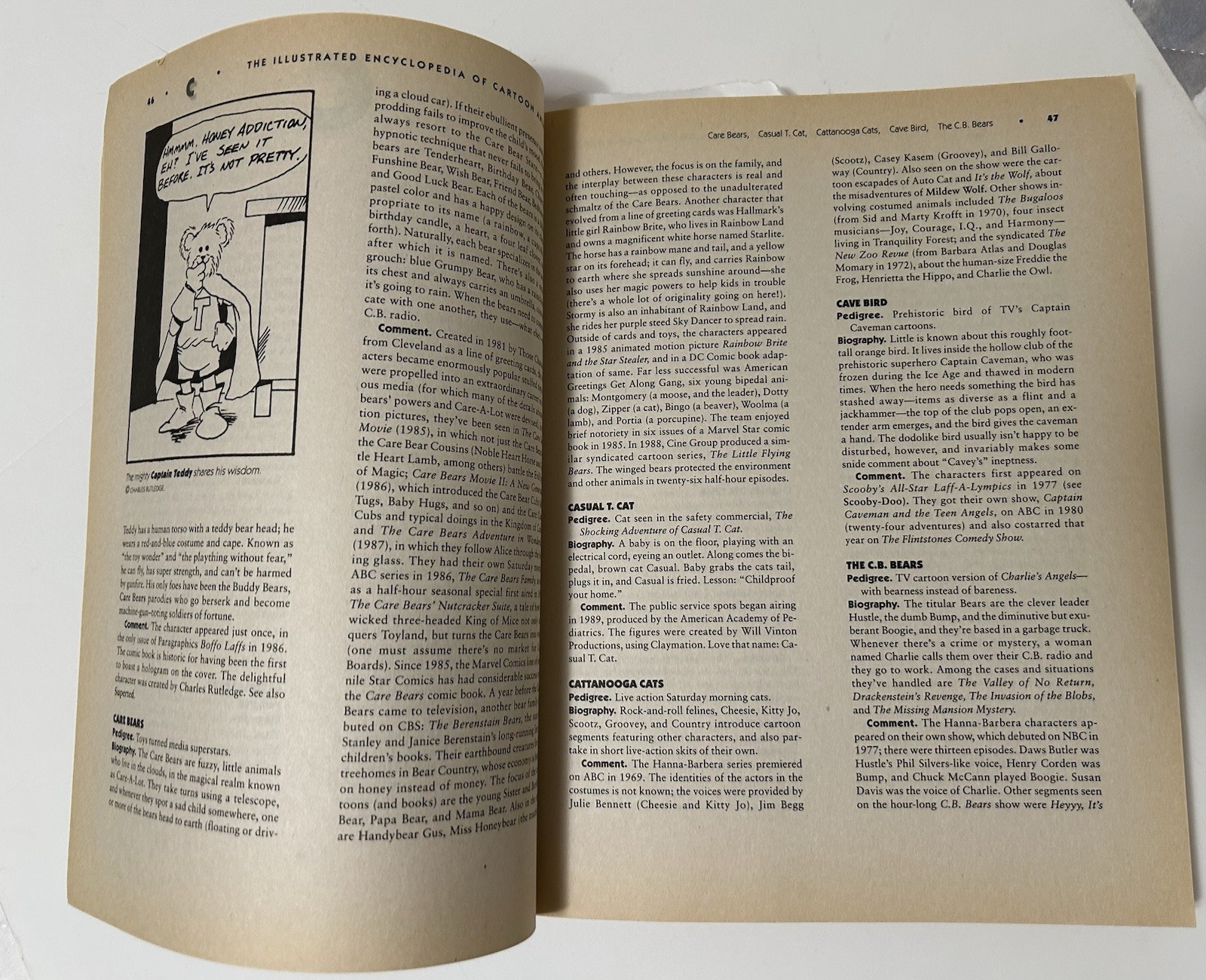 THE ILLUSTRATED ENCYCLOPEDIA OF CARTOON ANIMALS 1991, 388 pages