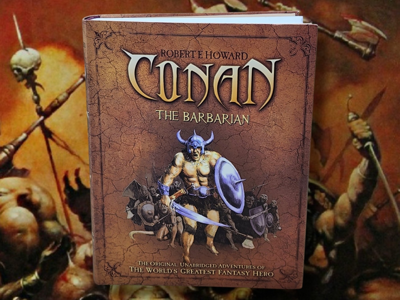 2009 Conan the Barbarian Robert E Howard Unabridged Trade Paperback Book New!