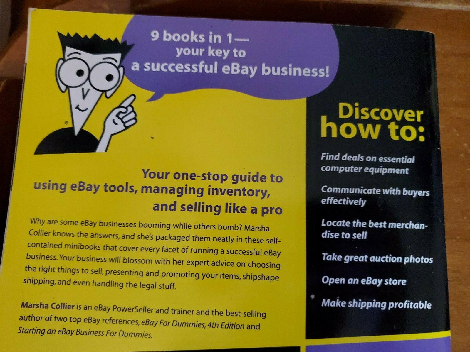 eBay Business by Marsha Collier (2005, Trade Paperback) 9 Books in 1. 832 pages.
