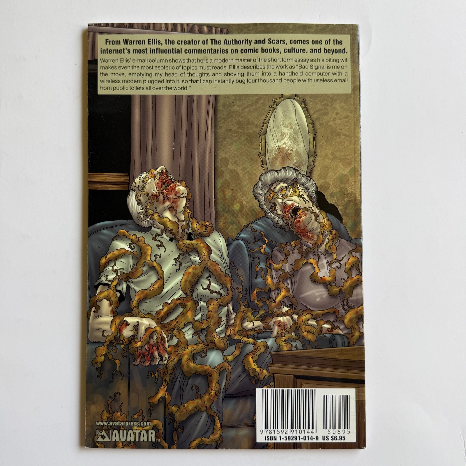 Bad Signal by Warren Ellis Volume Two Graphic Novel Avatar Press