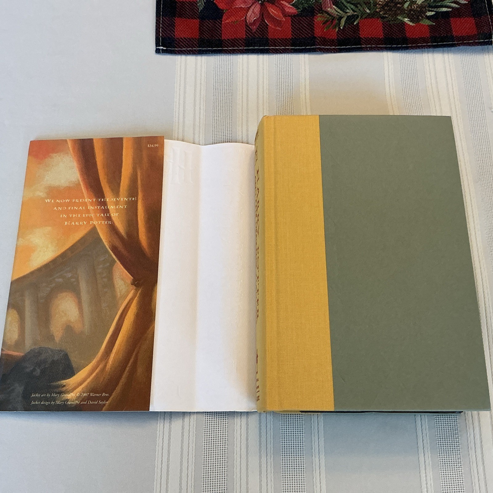 Harry Potter and the Deathly Hallows 1st Edition 2007 RARE Misprint 759 Pages