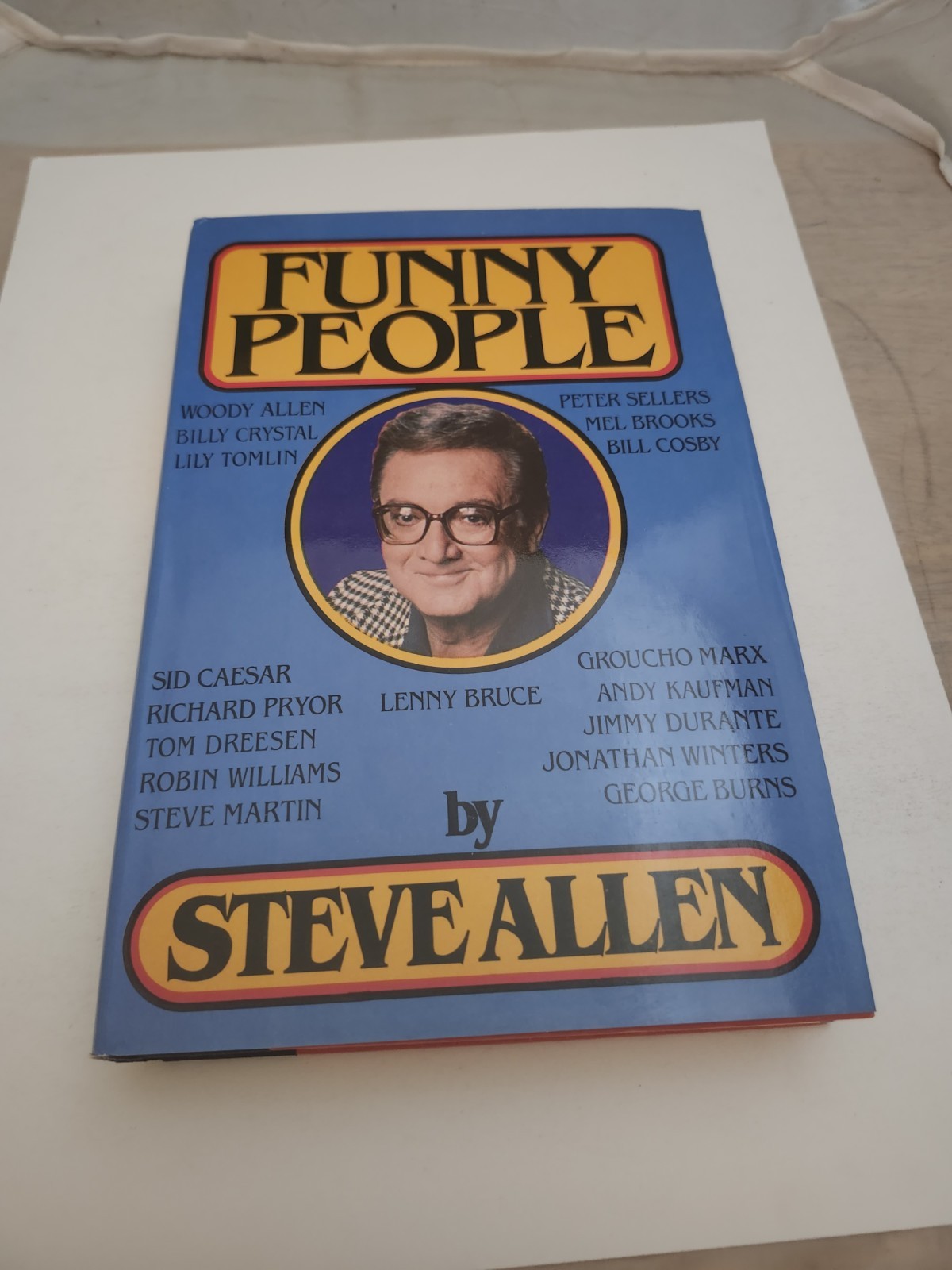 FUNNY PEOPLE by Steve Allen – Book -Signed-