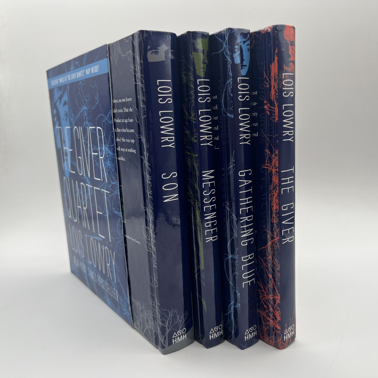The Giver Quartet Box Set Hardcover Lois Lowry Gathering Blue Son Messenger