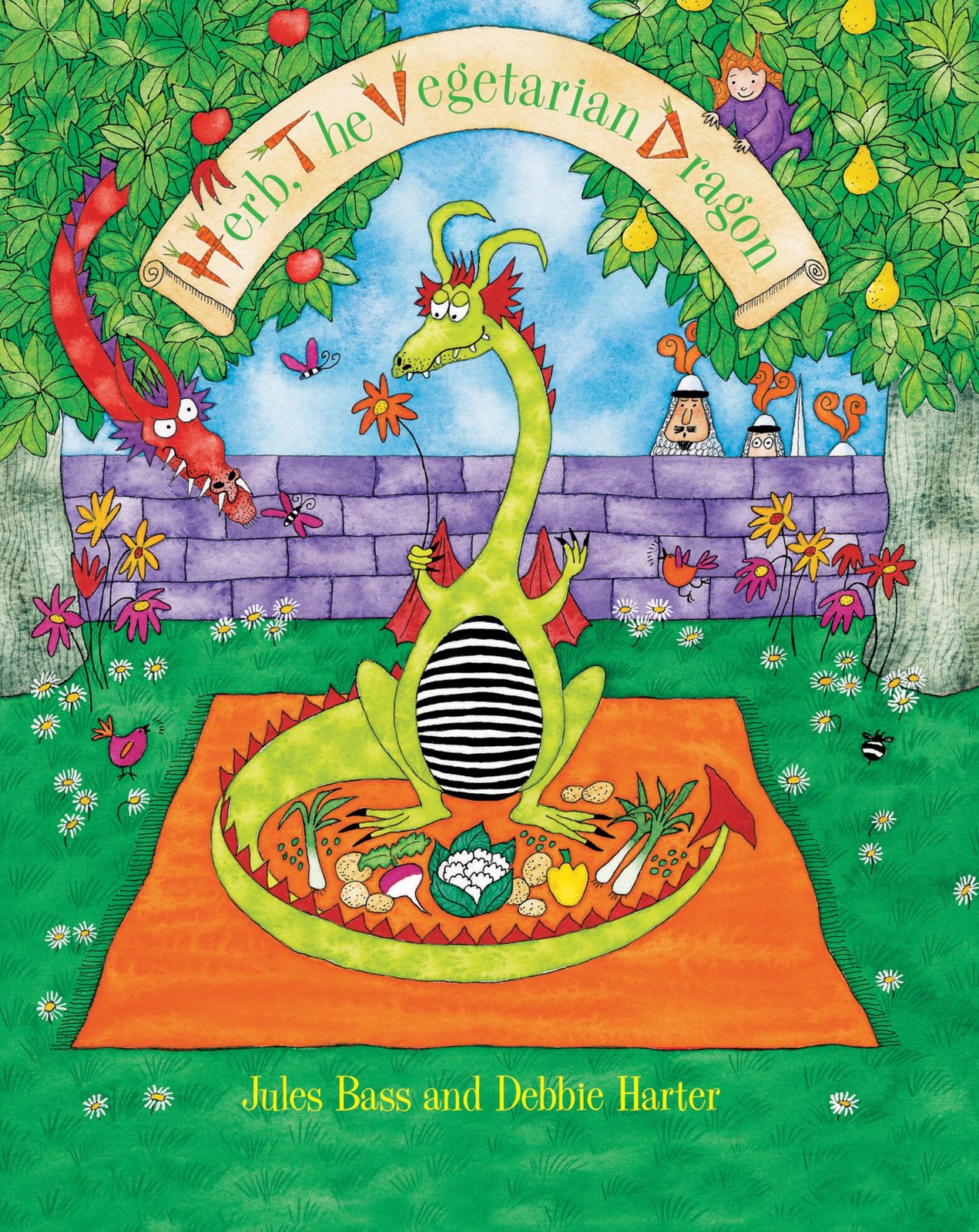 Herb, the Vegetarian Dragon – paperback Bass, Jules|Harter, Debbie
