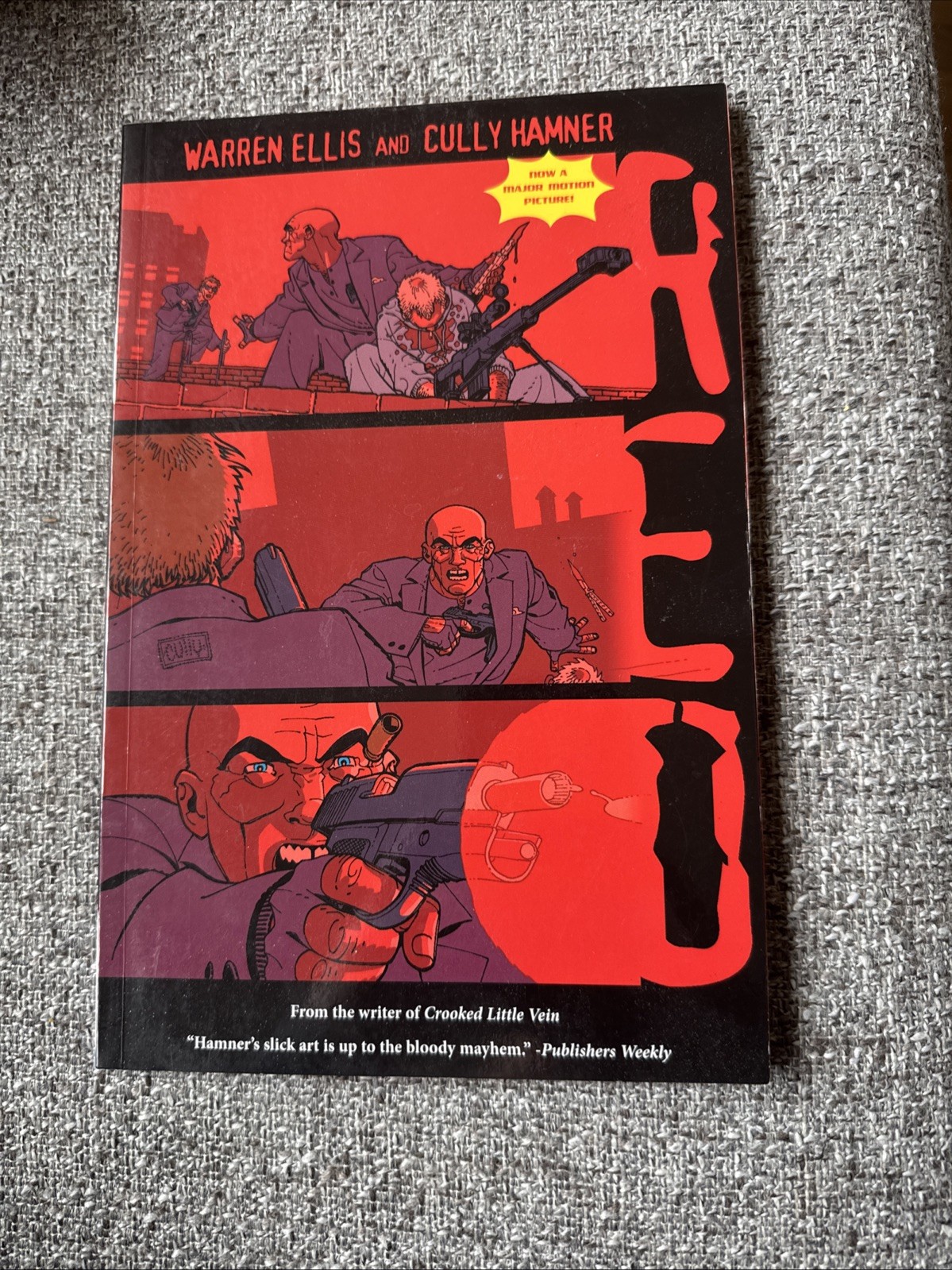 RED DC Comics WB by Warren Ellis & Curly Hammer (2009) Wildstorm Graphic Novel