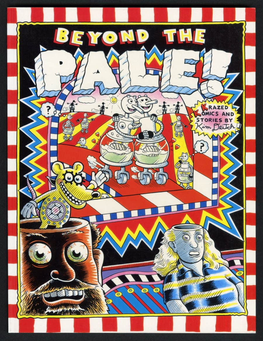 Kim Deitch SIGNED AUTOGRAPHED Beyond The Pale SC + SKETCH 1st Ed 1st Pr Comic