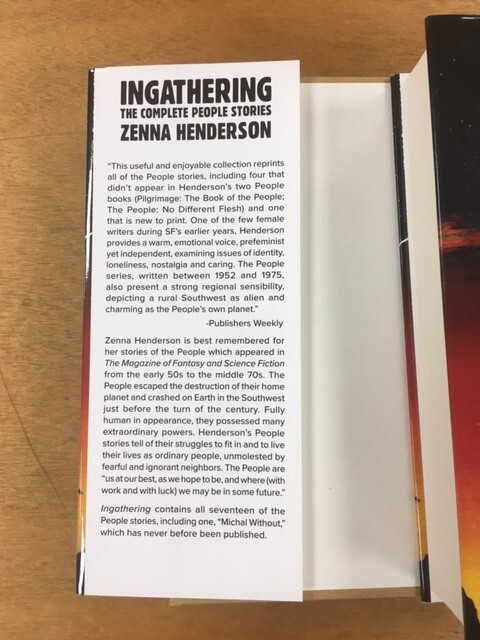 ZENNA HENDERSON ~ INGATHERING: Complete People Stories, NESFA Press 1995, HC