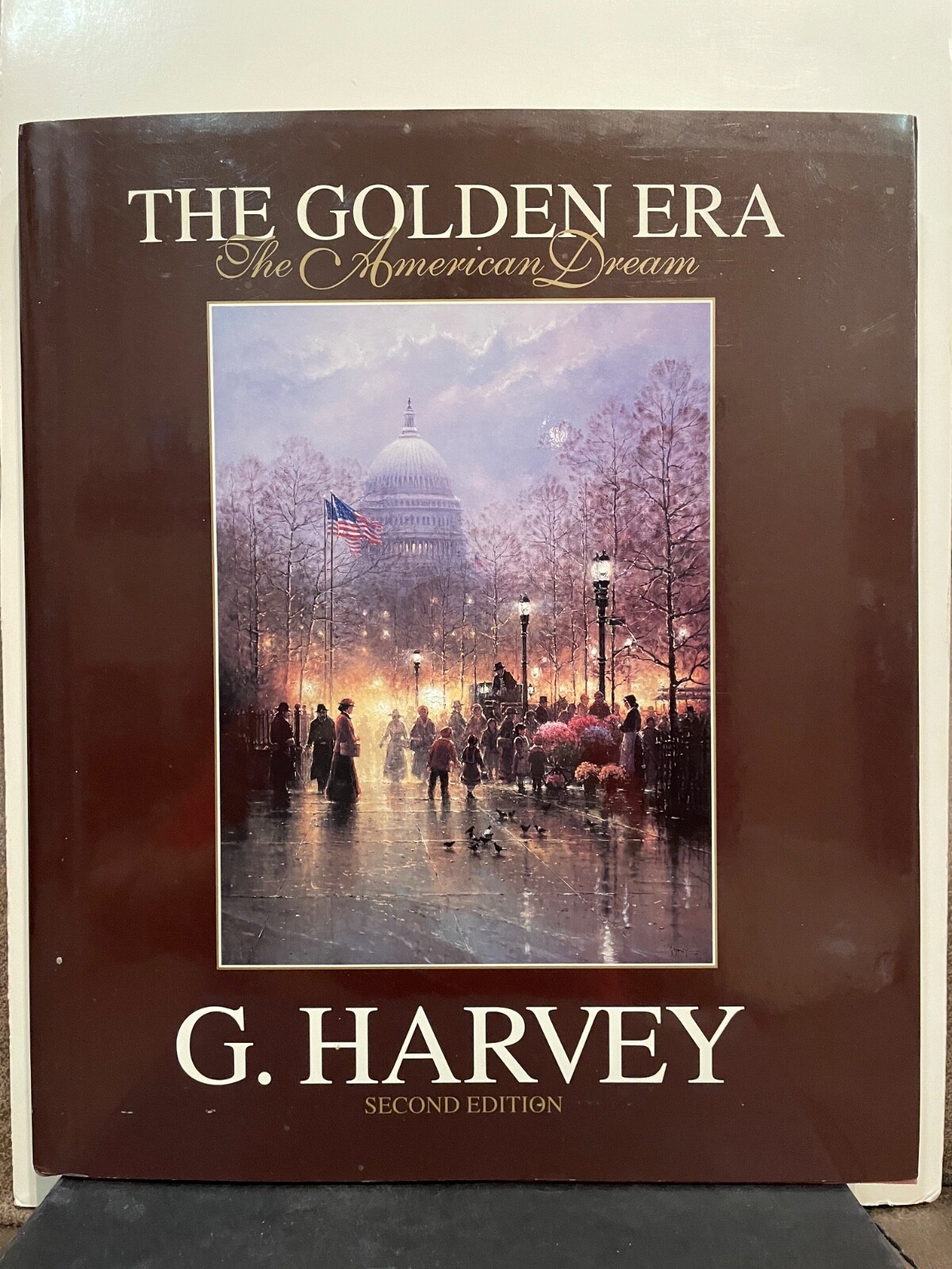 G. HARVEY 1992 “THE GOLDEN ERA – THE AMERICAN DREAM” 100+ COLOR PLATES NM