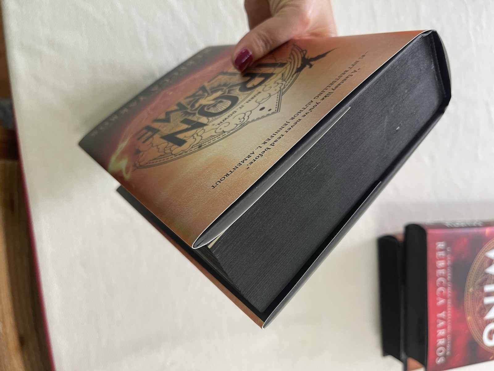 Rebecca Yarros – Iron Flame First Edition/First Printing Signed Sprayed Edges