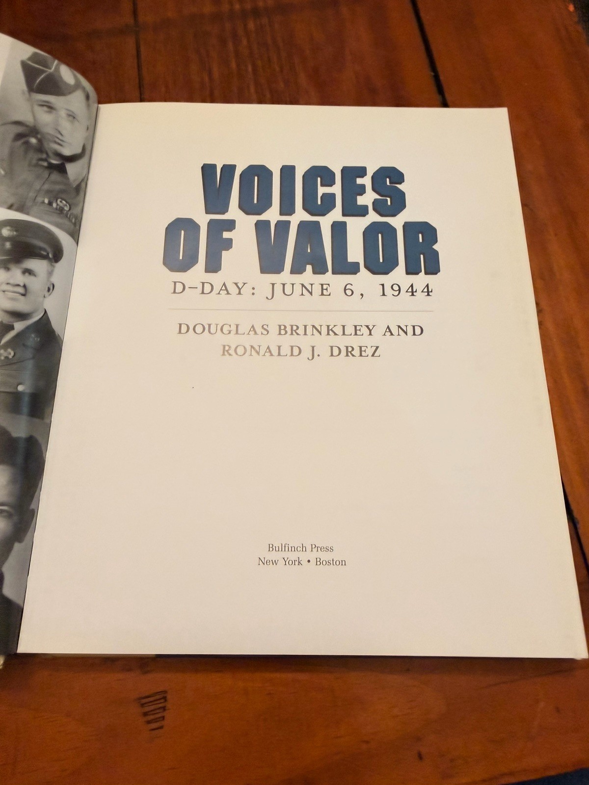 Voices of Valor D-Day June 6 1944 Douglas Brinkley Ronald Drez HC DJ 2 Audio CDs