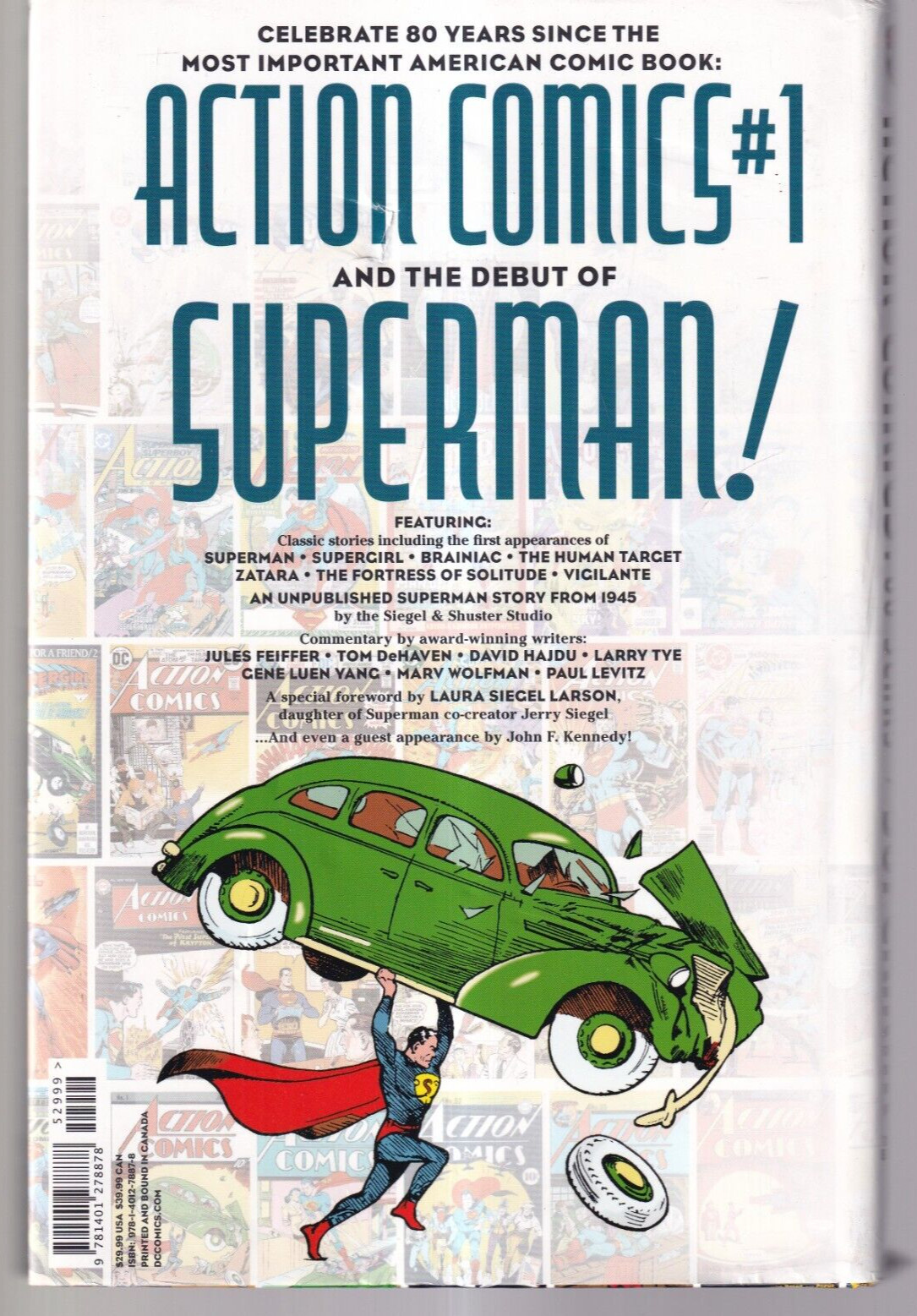 ACTION COMICS: 80 YEARS OF SUPERMAN THE DELUXE EDITION (2018 HC){E6}