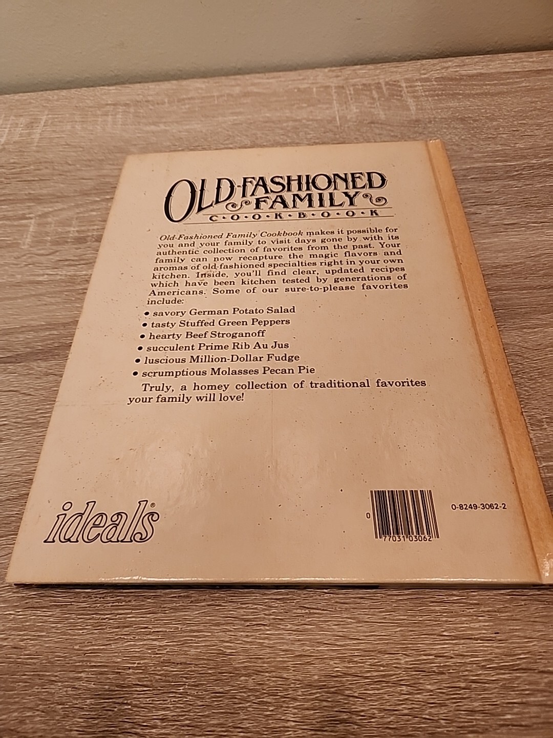 Old-Fashioned Family Cookbook by Clarice L. Moon “Cooking the Old Timey Way”