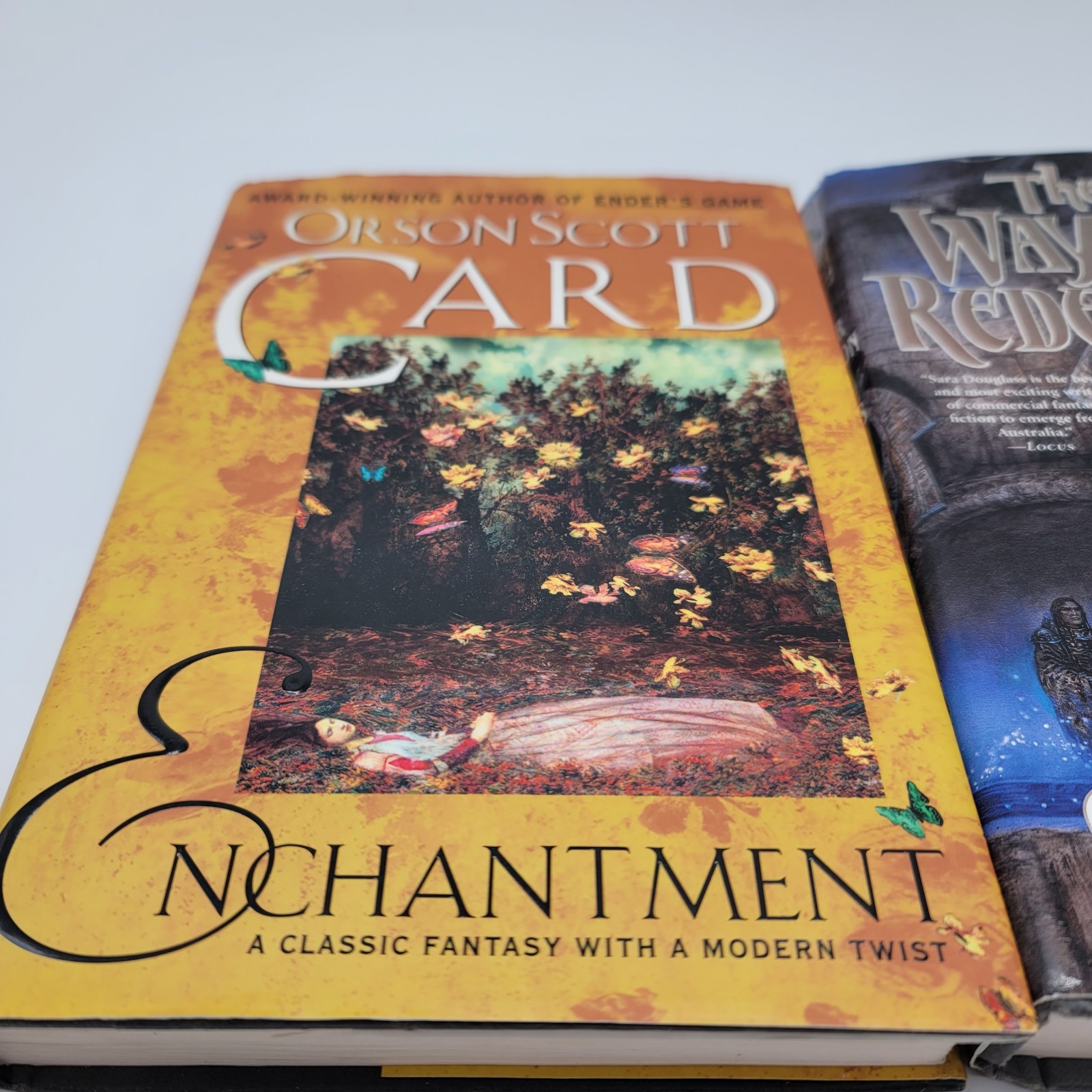 Fantasy Hardcover Book Lot Enchantment Orson Scott Card Wayfarer Redemption