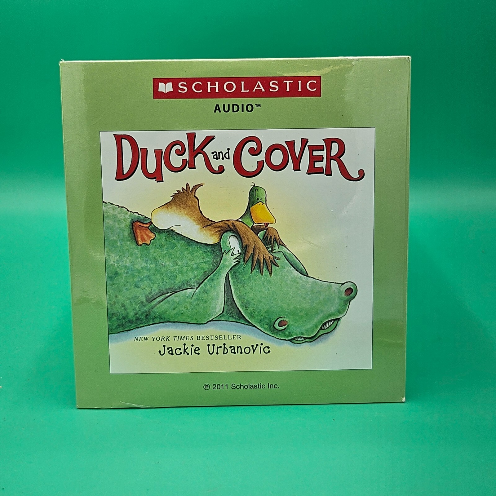 DUCK and COVER Audio CD Only No Book BRAND NEW SEALED Audiobook 2011 Scholastic