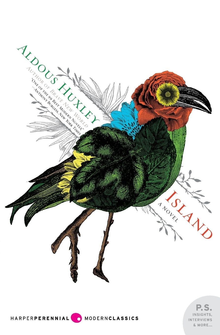 Island (Harper Perennial Olive Editions) – paperback Huxley, Aldous