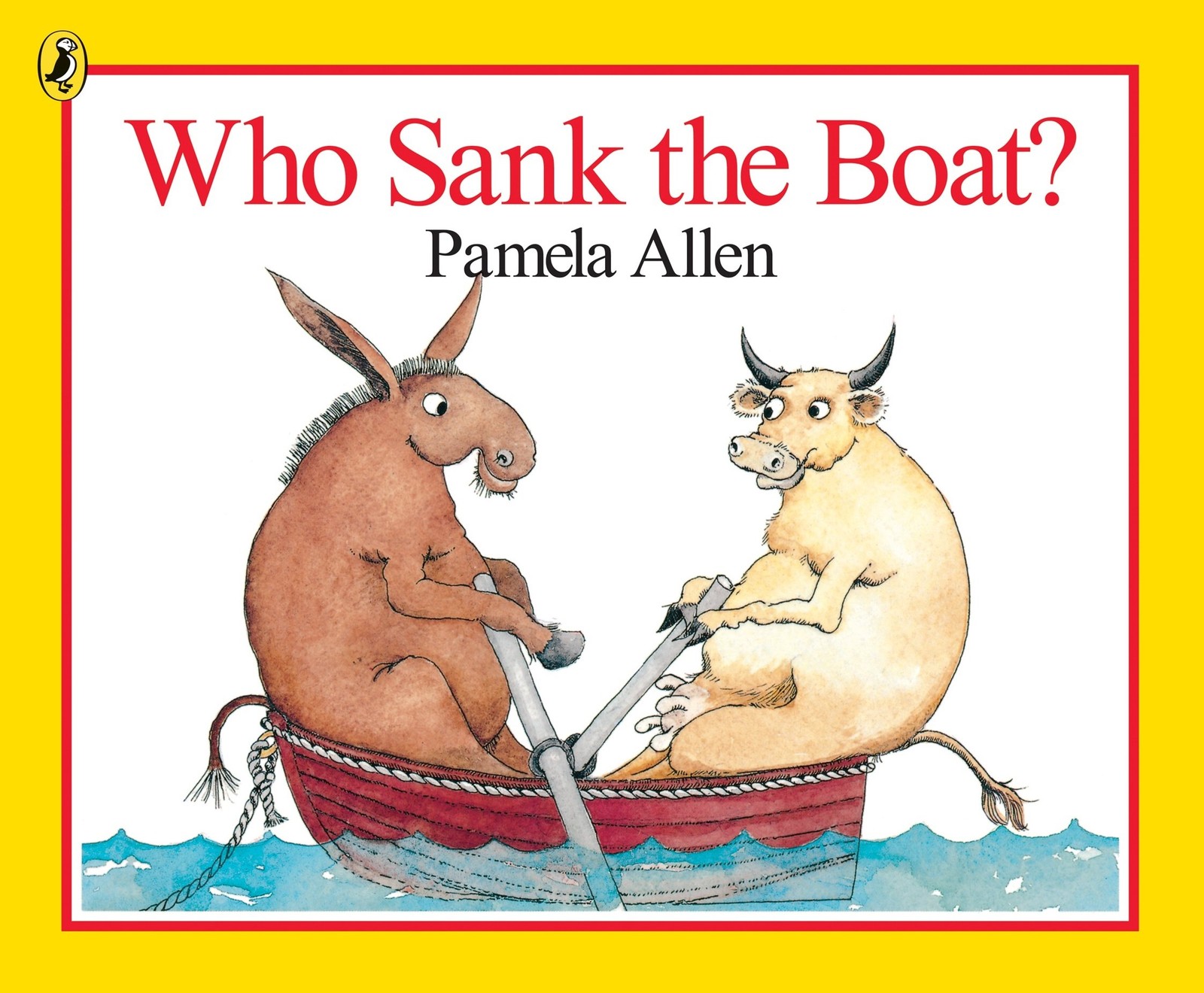 Who Sank the Boat? – paperback Pamela Allen