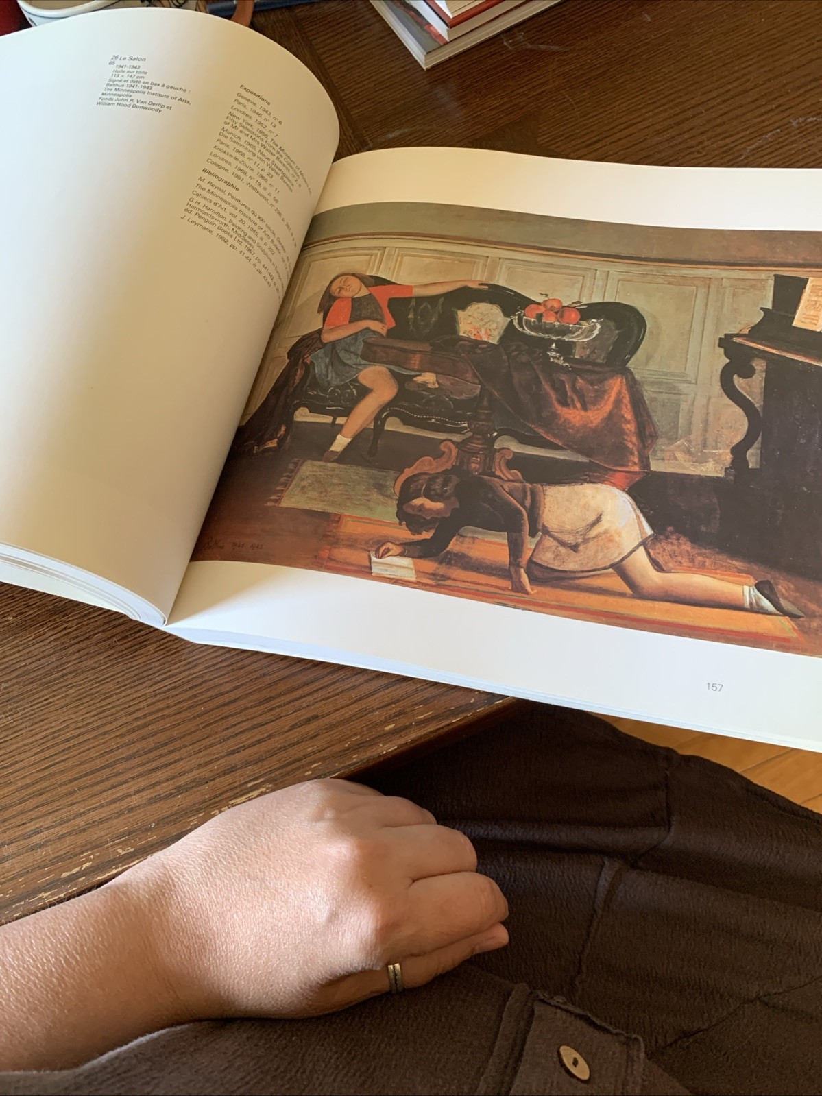 BALTHUS: CENTRE GEORGES POMPIDOU MUSEE NATIONAL D’ART French Excellent Catalogue