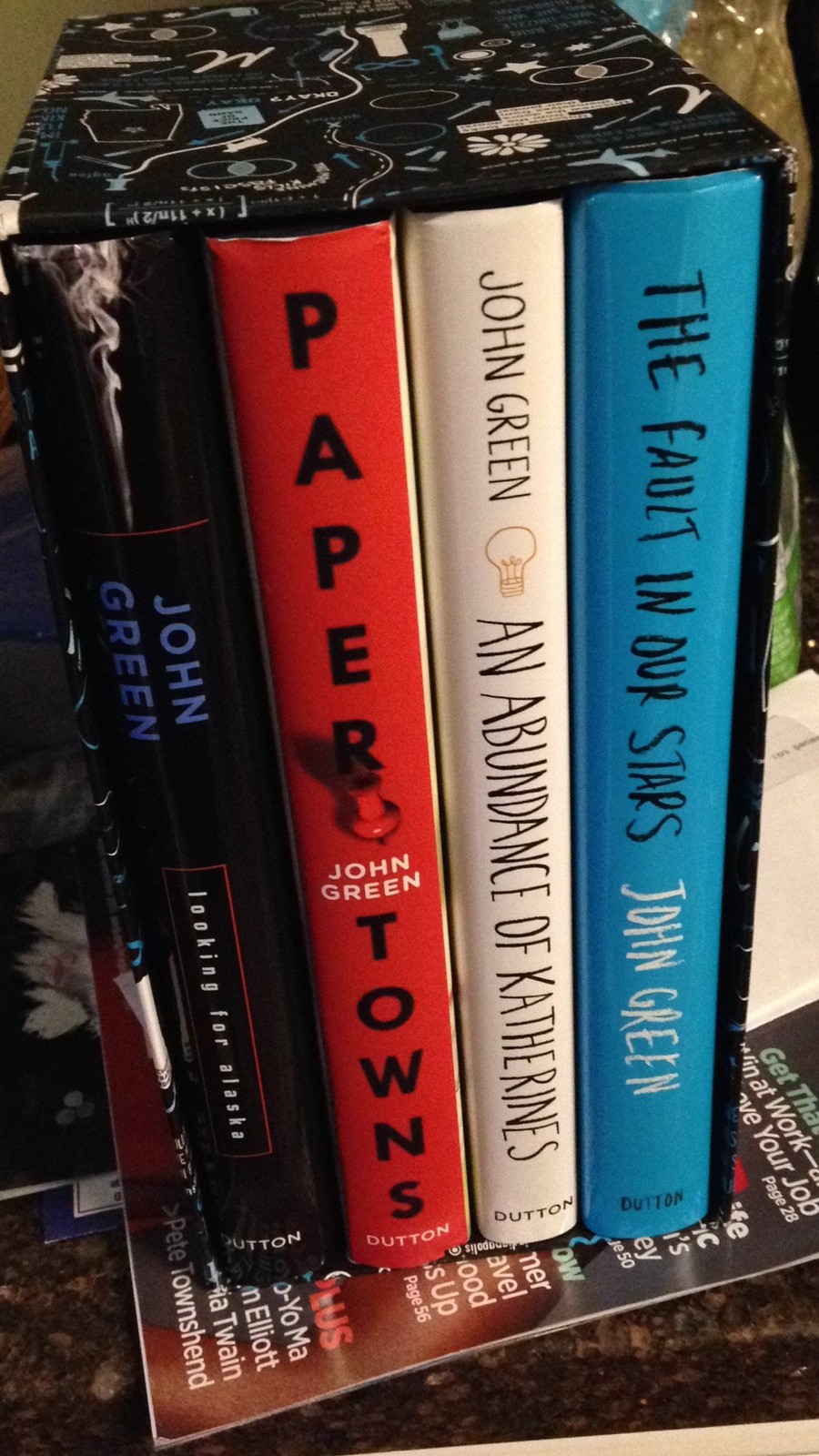 John Green Limited Edition Boxed Set (autographed)