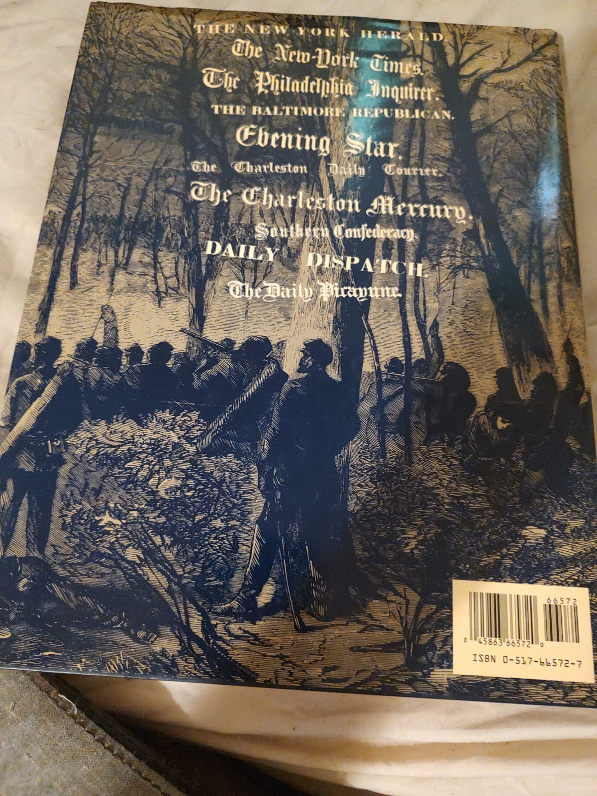 Civil War Front Pages: A Collection Of 157 Front Pages From The North And South.