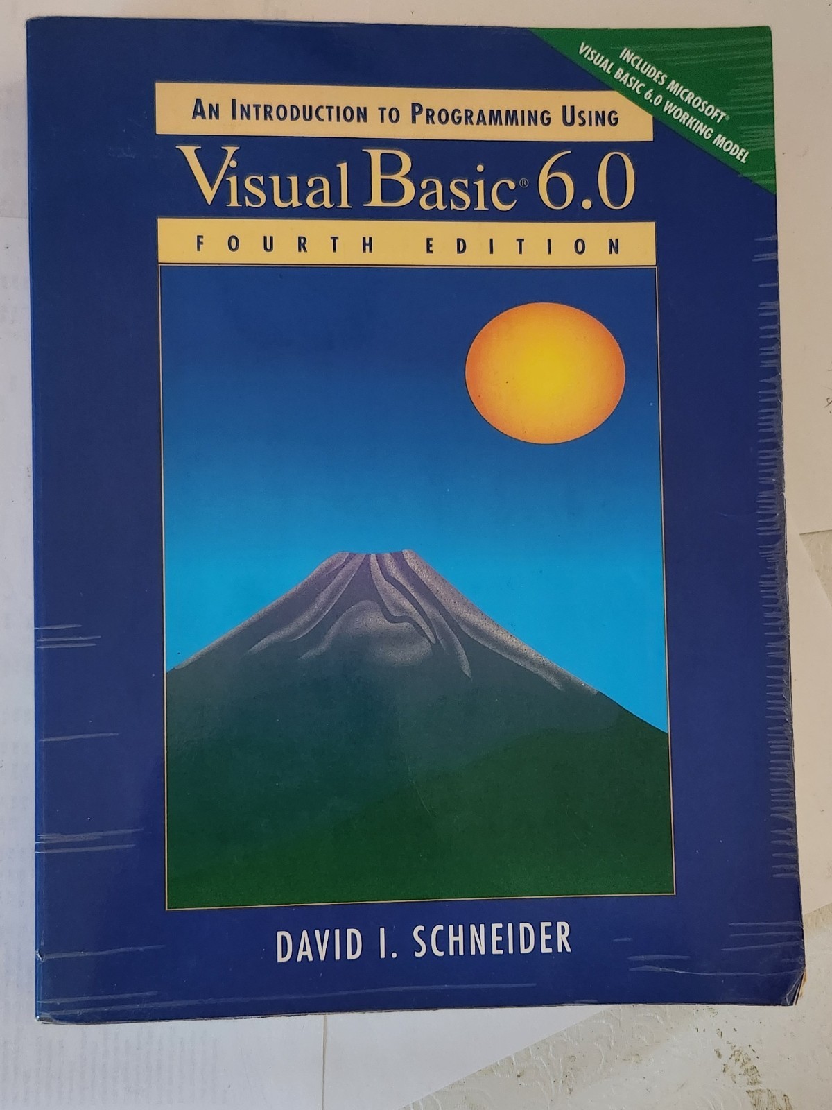 4 Microsoft Visual Basic 6.0 Books with CDs and 1 ADO 2.6 Book, Good Condition