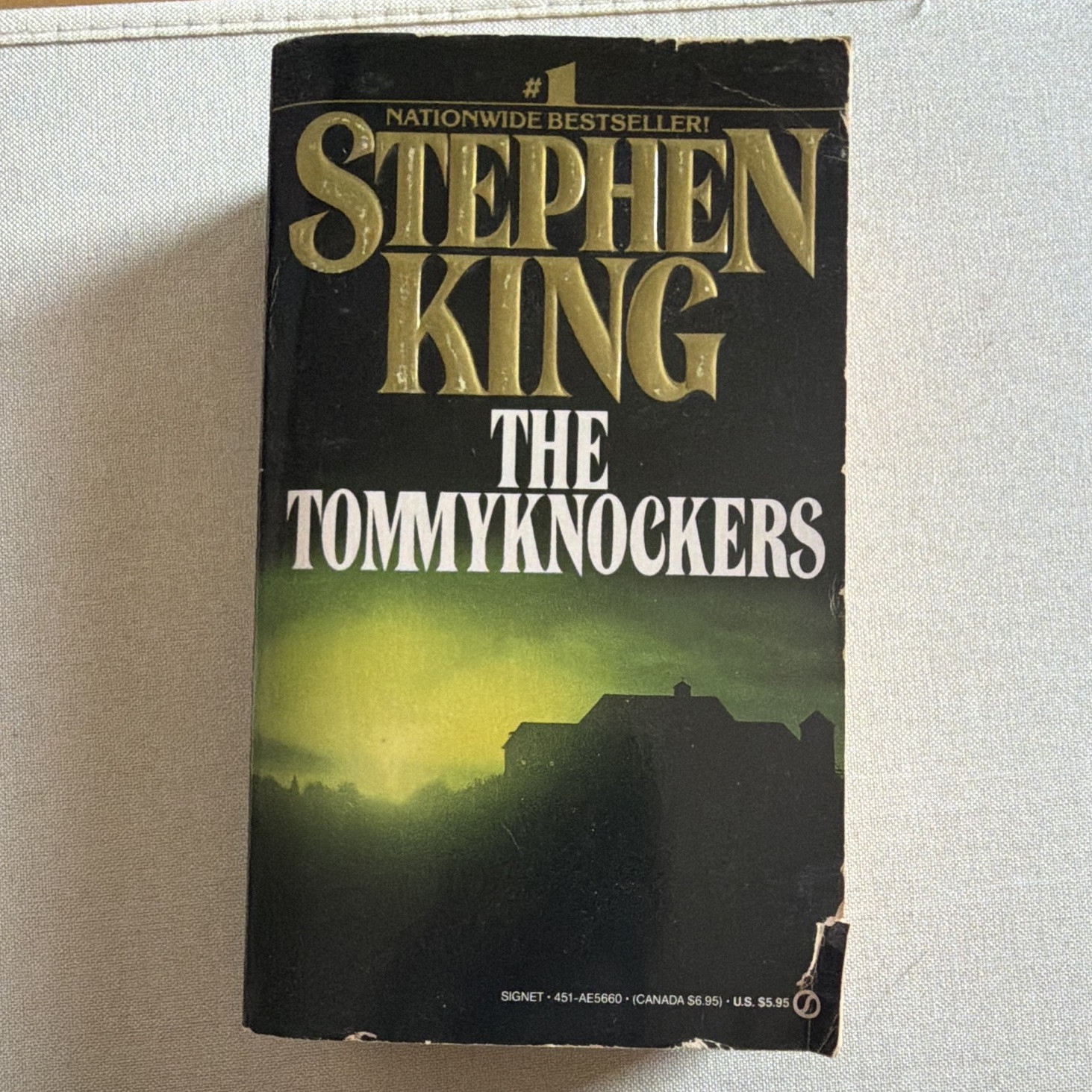 Stephen King The Tommyknockers PB Horror Novel (1988) First Signet Printing