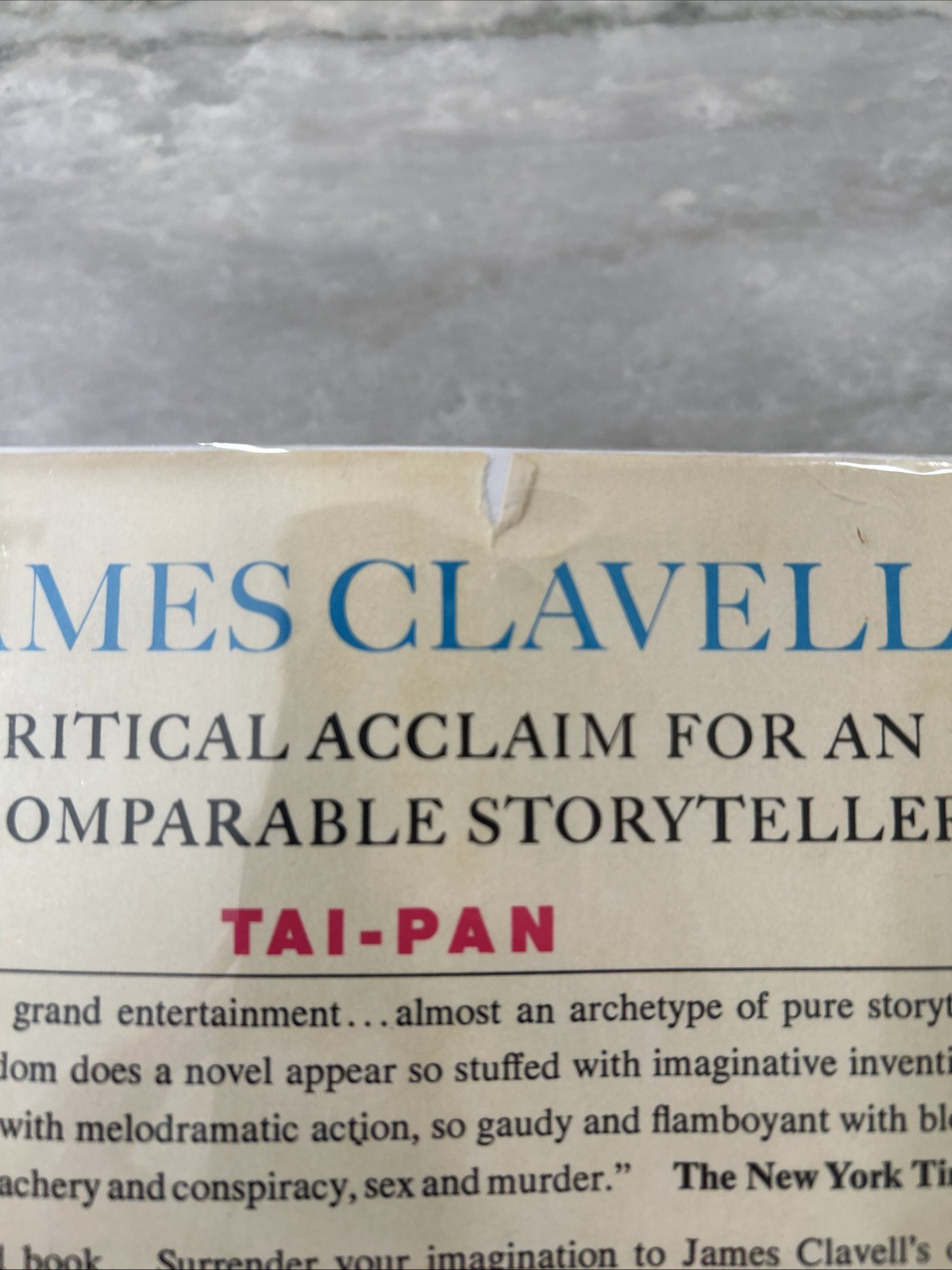 SHOGUN by James Clavell – 1st Edition 1975 Hardcover w/DJ – 1st Edition/Printing