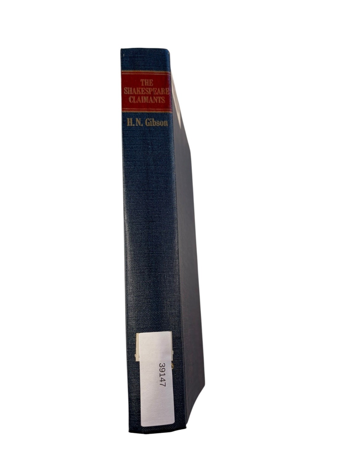 Shakespeare Claimants H.N. Gibson 1971 Reprint Authorship Theories Nonfiction