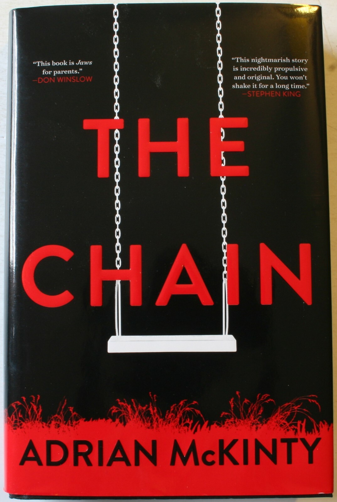 2019 Adrian McKinty Signed “The Chain” HC 1st/1st Book Autographed