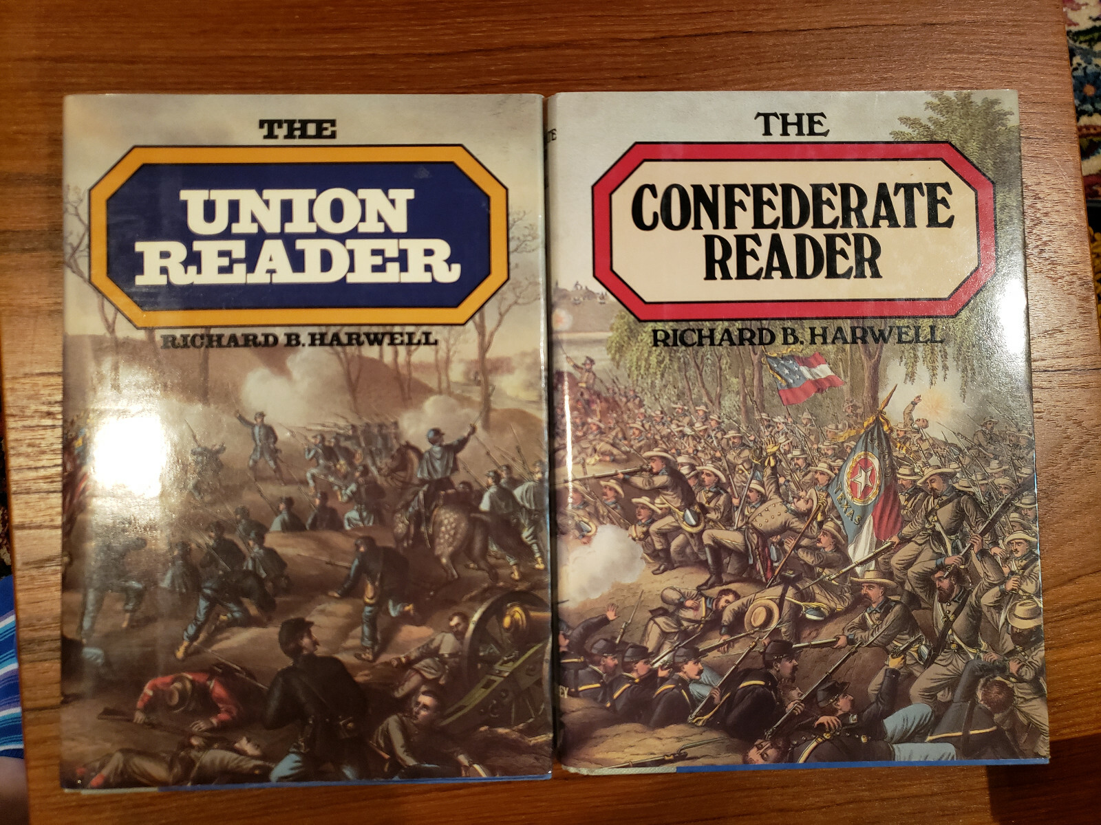 Union Reader & Confederate Reader Richard B. Harwell 1984 hardback 2 vol set
