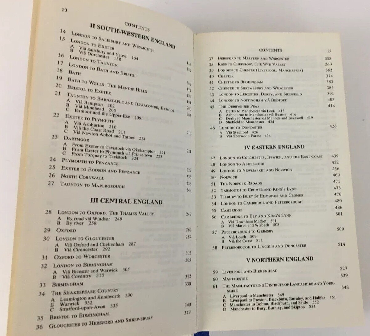Blue Guide England Ernest Benn London Hardback 720 Pages Travel Guide