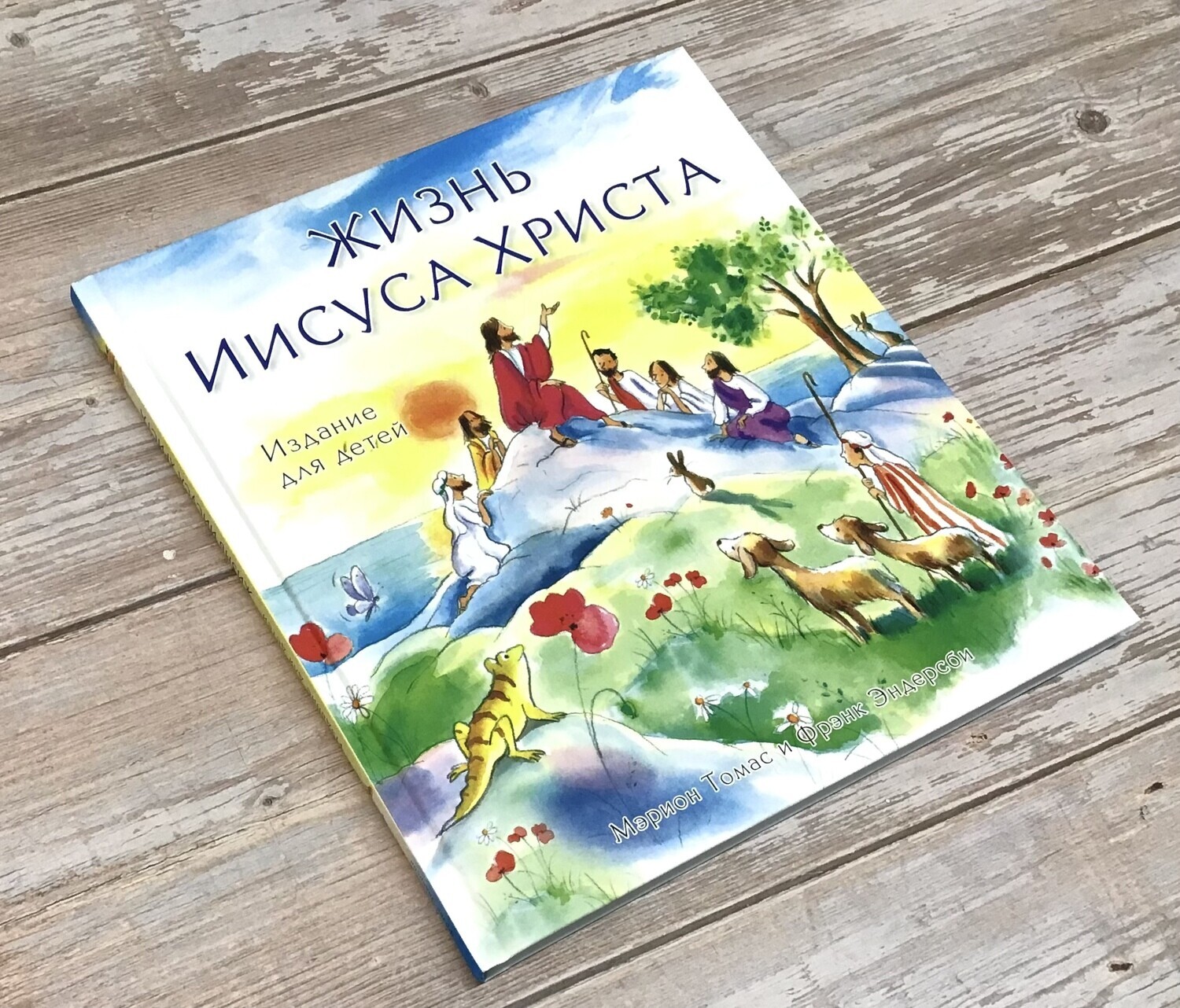 Russian Bible for children. Жизнь Иисуса Христа. ( БИБЛИЯ 220Х240mm )