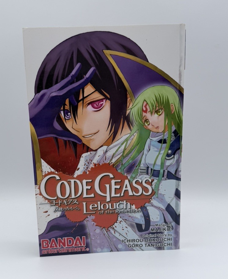 Code Geass: Lelouch of the Rebellion, Vol. 3 Manga Anime Bandai Paperback RARE