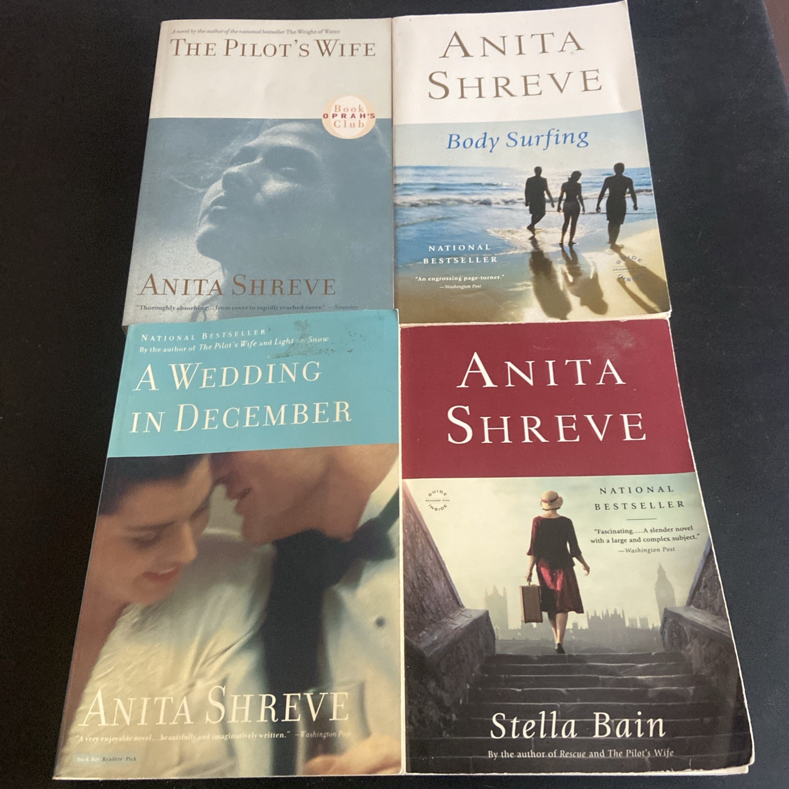Anita Shreve Novels Lot Of 7 Paperbacks Good – Good+ Condition